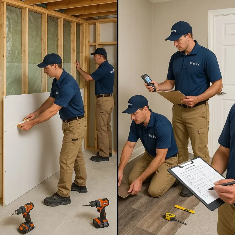 Repairs and Reconstruction process in Red Boiling Springs, TN