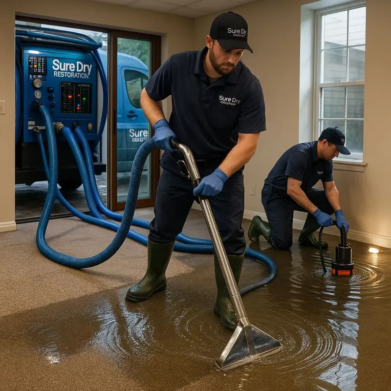 Water Extraction and Removal process in Red Boiling Springs, TN